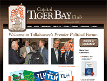 Tablet Screenshot of capitaltigerbayclub.org